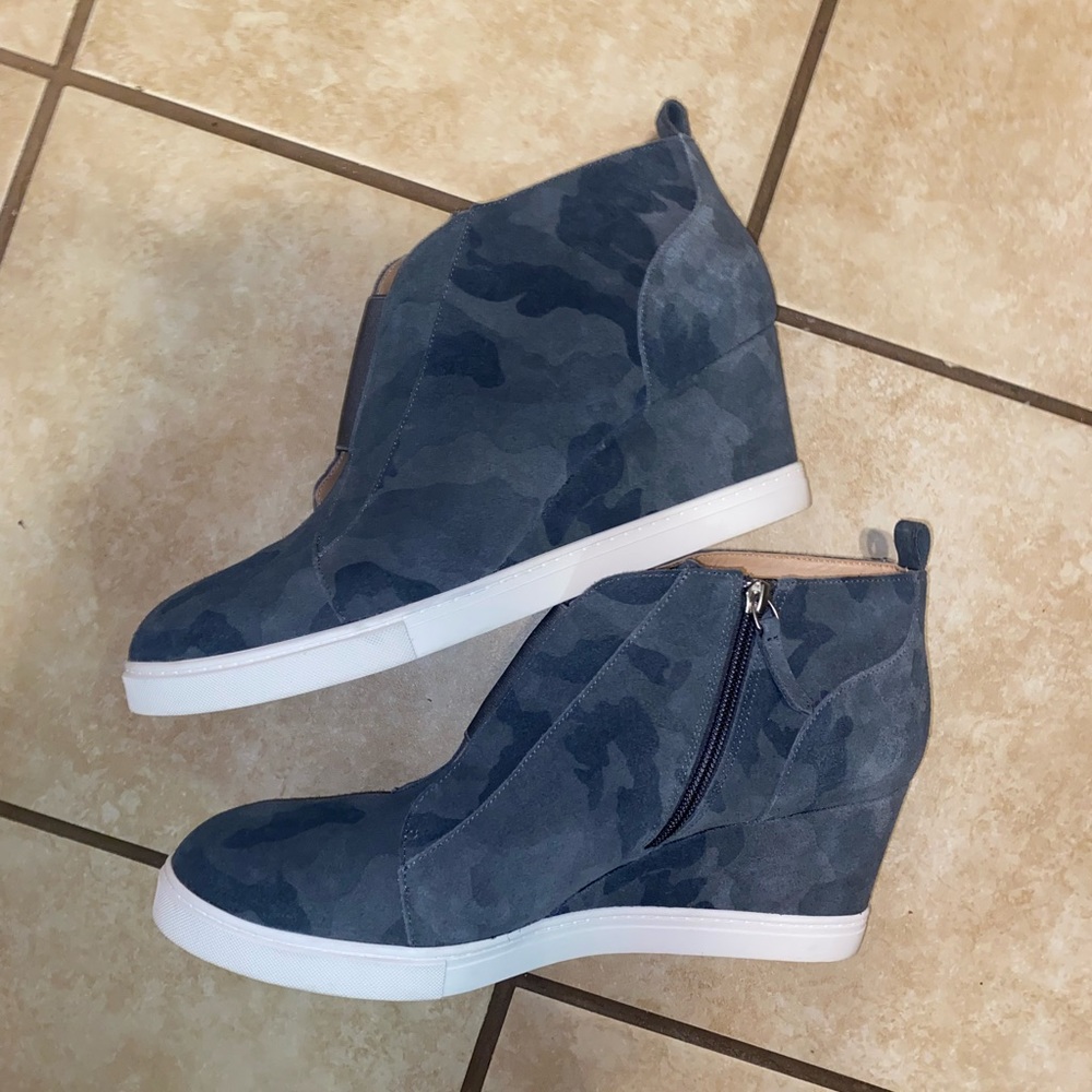 Linea paolo sneaker wedges